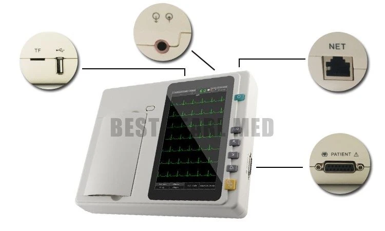 6 Channel Ecg Machines